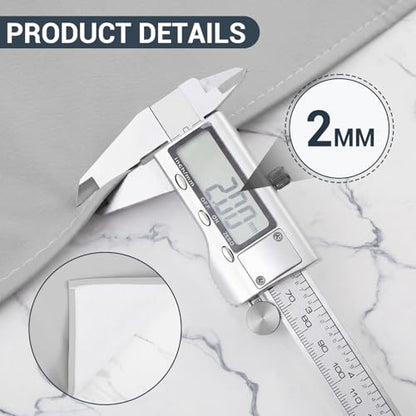 Zhehao 78.7'' x 55'' Large Countertop Protector Mat, Painting & Craft Mat for Desk or Floor, Waterproof Heat Resistant PU Leather Tabletop Cover Protector for Kitchen Dining Room, Gray - size: 55'' x 78.7''