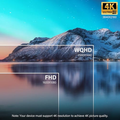 InnoView Dual Portable Monitor 23.8" 3840x2160P 4K 100% sRGB 315°Adjustable Dual Stacked Foldable Monitor Built-in Speakers Screen Extender with HDMI/USB-C/DP for Laptop Windows Mac - size: 23.8-inch-4k
