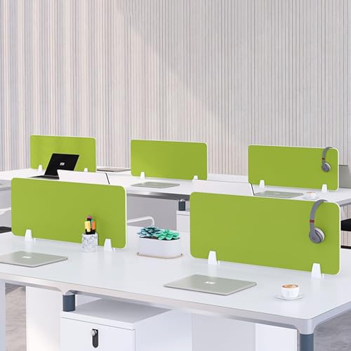 Acoustic Desk Divider Mounted Privacy Panel Desk Privacy Panel Reusable, Easy to Install Suitable for Classroom, Home, Office(Gray,31INx11IN) - color: Grey, size: 31INx11IN