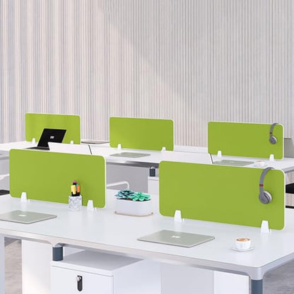 Acoustic Desk Divider Mounted Privacy Panel Desk Privacy Panel Reusable, Easy to Install Suitable for Classroom, Home, Office(Gray,47INx11IN) - color: Grey, size: 47INx11IN