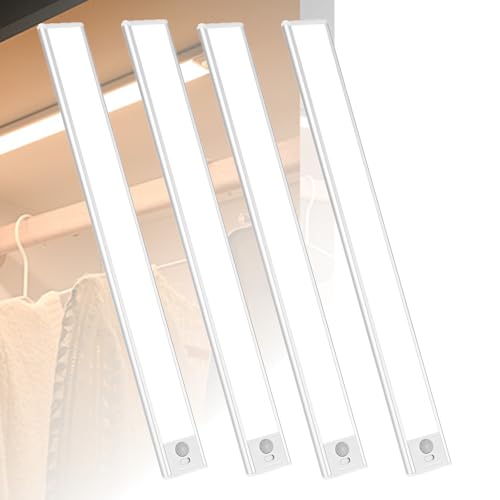 Closet Light Magnetic 12" Battery Powered Closet Light - color: 4 Pack 12inch light