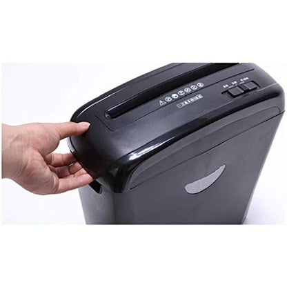 Mini Paper Shredder-Security 5-Sheet Micro-Cut Paper，CD and Credit Card， 5 Minutes Continuous Run Time Shredder