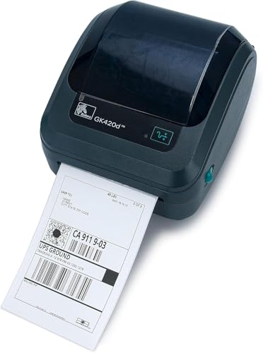 L LIKED 4000 4x6 Thermal Shipping Labels Fanfold, Direct Thermal Printer Labels Compatible with Zebra Rollo - Perforated Strong Adhesive - size: 4000 Labels
