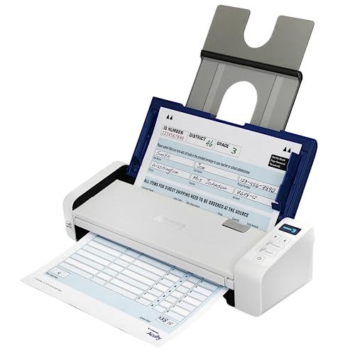 Xerox Duplex Portable Document Scanner, Xerox Duplex Portable Scanner, Blue & White (Renewed)