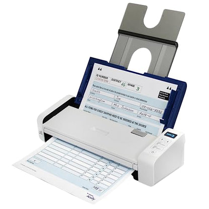 Xerox Duplex Portable Document Scanner, Xerox Duplex Portable Scanner, Blue & White (Renewed)