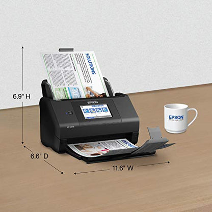 Epson Workforce ES-580W Wireless Color Duplex Desktop Document Scanner