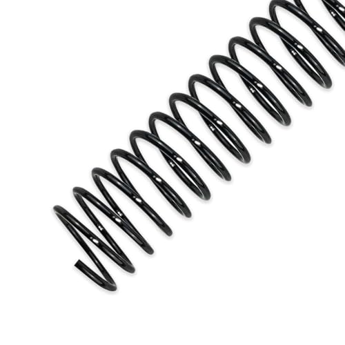 HOUYEE 50 Pcs Plastic Spiral Binding Coils,20mm (3/4"),4:1 Pitch,48 Loops - size: 3/4"(170 sheet capacity)