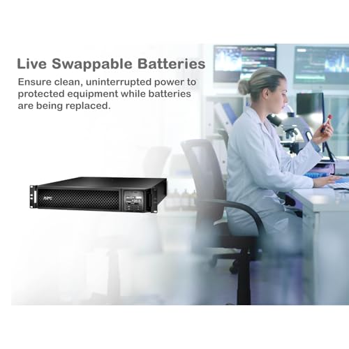 APC Smart-Ups SRT 3000Va Rm 120V, Black - size: 3000VA, style: Rack Mount
