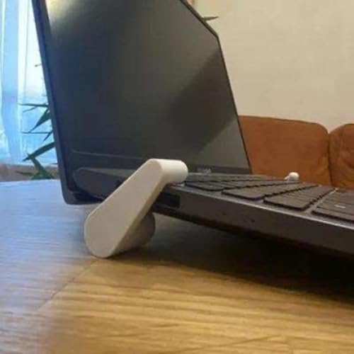ordinarYone Ergonomic Laptop Cooling Stand Ventilation Holes For Enhances Airflows And Comfortable Viewing Height To Reduce Neck Str