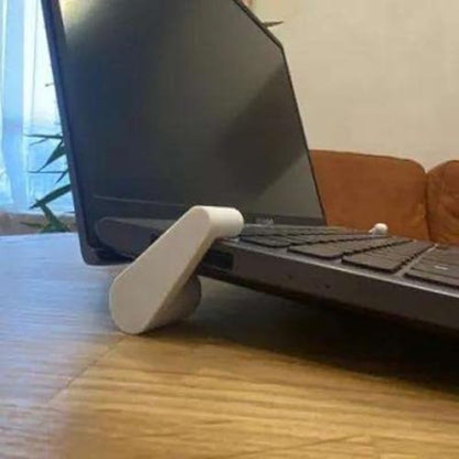 ordinarYone Ergonomic Laptop Cooling Stand Ventilation Holes For Enhances Airflows And Comfortable Viewing Height To Reduce Neck Str