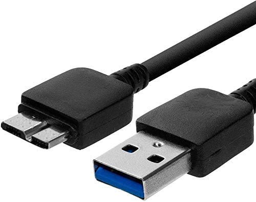 NTQinParts Replacement PC USB3.0 Data Sync Power Charger Cable for Epson Workforce DS-310 DS-320 Portable Duplex Document Scanner J391B