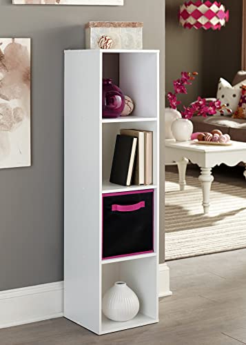 Closetmaid 4 Cube Stackable Storage, White - color: White, size: 4-Cube