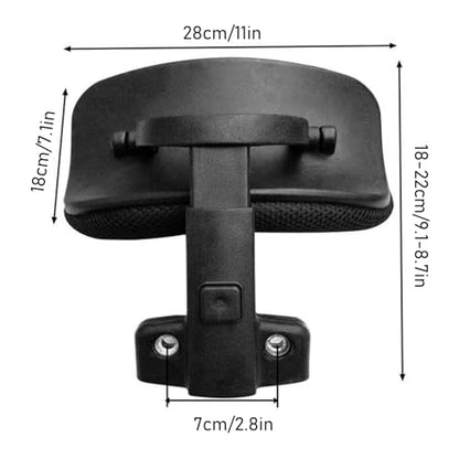Mesh Ergonomic Detachable Office Chair Headrest Attachment Clip on Breathable Neck Support for Men Women