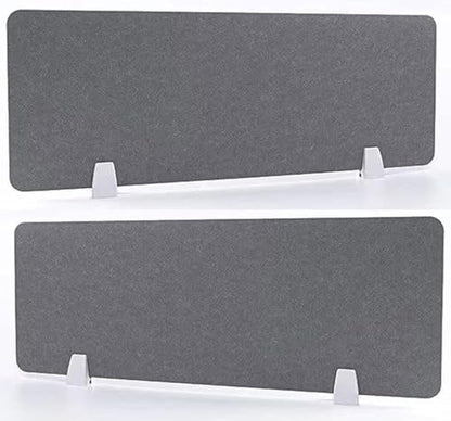 Acoustic Desk Partition, Soundproof Divider Panels for Office & Classroom, 2-Pack s to Enhance Focus & Productivity - color: Dunkelgrau, size: 40x120cm