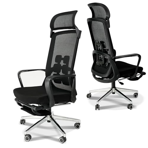 Breathable Office Chair,Adjustable Headrest Support,400lbs