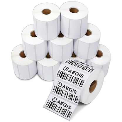 2.625" X 1" Direct Thermal Labels (15600 Count, 12 Rolls) - FNSKU Labels - size: 2.625" X 1"