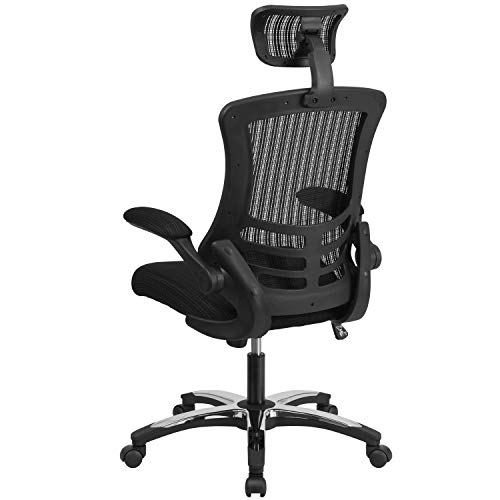 Flash Furniture Mesh Swivel Adjustable Office Chair, Black