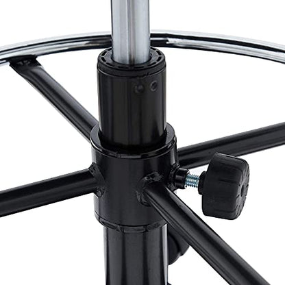 Modway Veer Reception Desk Flip-Up Arm Drafting Chair in Black - color: Black
