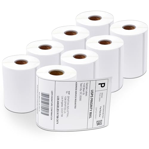 4x6 Shipping Labels, Direct Thermal Labels, DYMO 4XL 1744907 - size: 4" X 6" - 1744907