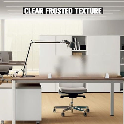 Acoustic Freestanding Desk Divider| Acrylic Noise Reducing Desk Privacy Panel with Clips for Table Standing Sound Proof Dividers Desktop| Home & Office Furniture Partitions(90X30CM/35.4X11.8IN) - size: 90X30CM/35.4X11.8IN