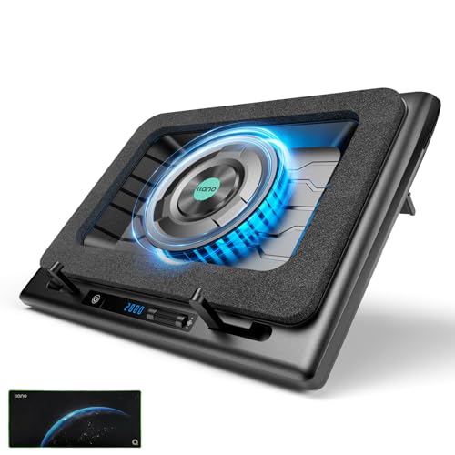 llano Gaming Laptop Cooler, V12 Laptop Cooling Pad Stand