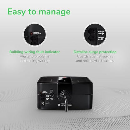 APWBE650G1 - BE650G1 Back-UPS ES 650 Battery Backup System