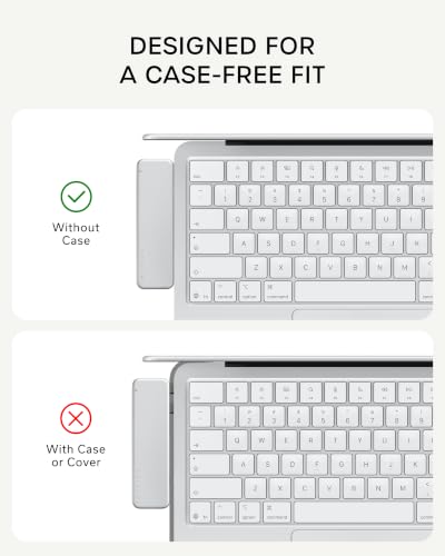 Satechi 6-in-2 USB-C Snap Hub, 4K/60Hz HDMI, for MacBook Neo, Silver - color: Silver