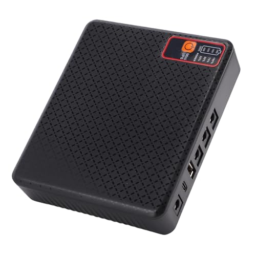 GOWENIC Mini UPS Battery Backup, 15600mAh Uninterruptible Power Supply for Router Modem, USB Type C DC Power Supply (US Plug)