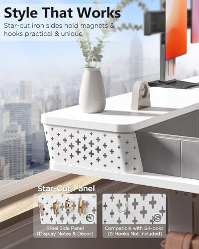 FiCiHi 55x24 Inch Electric Standing Desk, 4 Drawers, Adjustable Height Desk - color: White, size: 55"x24" (4 Drawers)