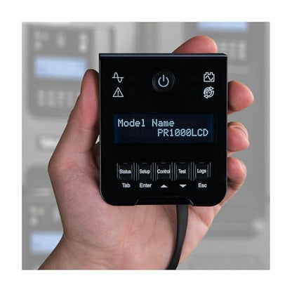 CyberPower PR1000LCD Smart App Sinewave UPS Battery Backup | 1000VA/1000W, 8 Outlets, AVR, Mini-Tower, UL Certified - size: 1000VA
