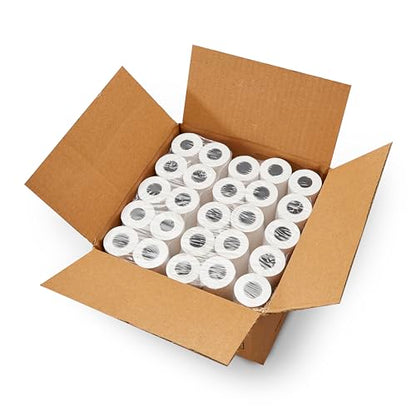 Thermal Paper 50 Rolls Of 2 1/4" x 50', Fits Most Credit Card Machines Register - size: 2-1/4" x 50' Thermal