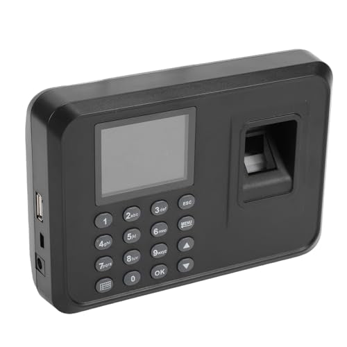 Small Business Employee Time Clock, Reliable 2-in-1 Fingerprint Password , Reliable Fingerprint Storage Capacity