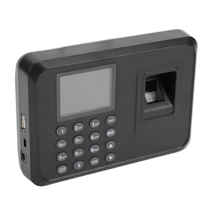 Small Business Employee Time Clock, Reliable 2-in-1 Fingerprint Password , Reliable Fingerprint Storage Capacity