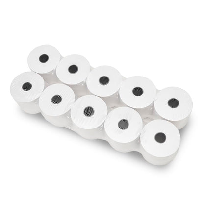 (36 Rolls) 2 1/4 x 150 ft White Adding Machine Tape Paper Rolls Premium One Ply Register Adding Machine/Calculator Paper Rolls Printing Calculator 10 Key