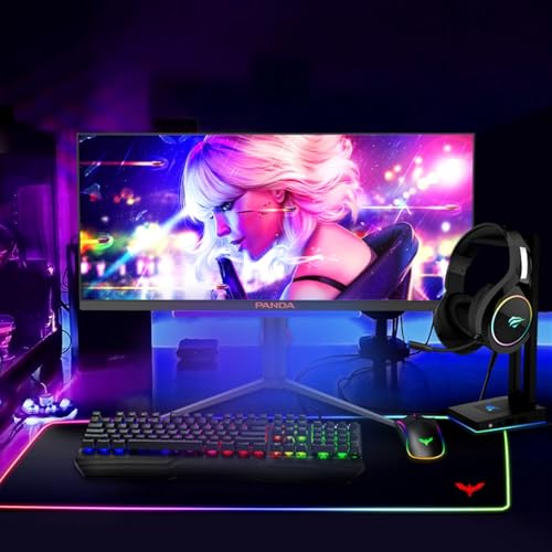 12" Under Monitor RGB Light Bar-Dense LEDs,16 Million Hues,USB-Powered, 3-Control (Button/Remote/App),LED Ambient Light for Gaming Room, Display Case & Desk Aesthetic Lighting（Silver）