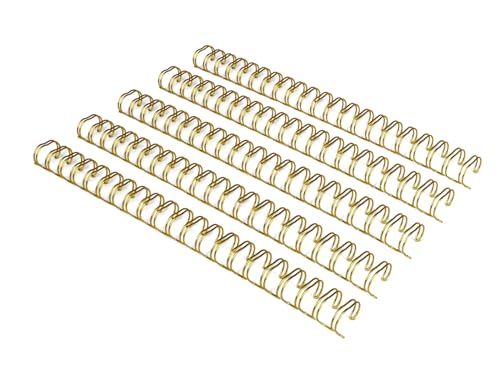 RAYSON 2:1 Wire Binding Spines, 21 Loop, 1 Inch, 240 Sheet Binding Capacity - size: 1“