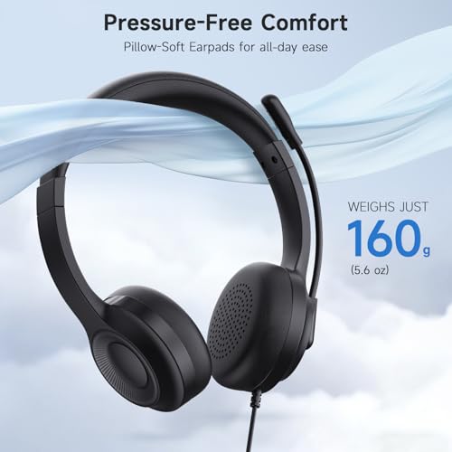AOC USB Headset with Microphone for PC