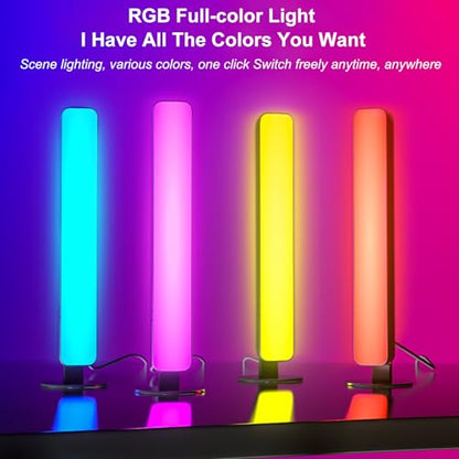 Smart RGB LED Light Bar Music Sync 10 in USB Desk Lamp for Gaming