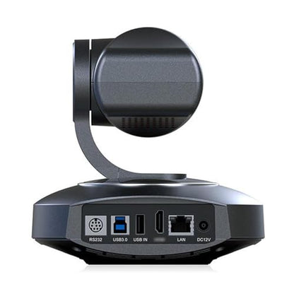 4K PTZ Camera AI Tracking 10X Optical Zoom 250 Rotation PoE LAN USB Output Camera for Conference Teaching Live Streaming (US Plug)