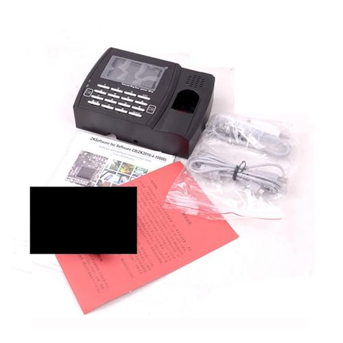 Fingerprint Time Clock Time Attendance Machine Protection Intelligent Card Electronic Fingerprint Optional WiFi Machine for Small Businesses,Black-U8 IC WiFi - size: U8 IC WIFI