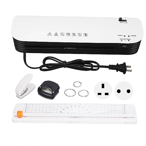 Laminating Machine, Laminator Machine Multipurpose Hot Cold Lamination Bubble for Photo (Pomyaodxqugi9p6-11)