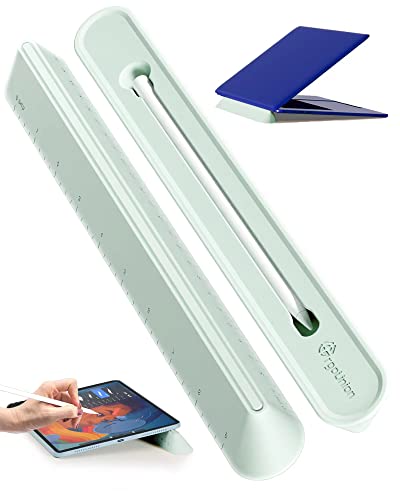 ergounion 3 in 1 Silicone Laptop Stand, Keyboard Riser for Ergonomic Typing/Reading, Portable Laptop Cooling Stand, for Home Office School and Travel, Oval Base, Macaron Green - color: Macaron green