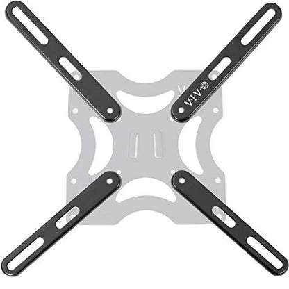VIVO Black VESA Extension Adapter for 32-55 in TV Screens, MOUNT-AD400B - size: 200mm extension