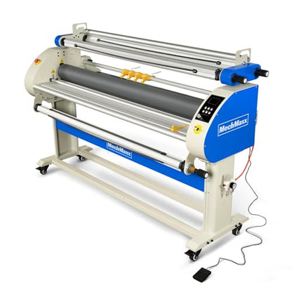 67" Full Auto Cold&Heat Assisted Laminator with 4 Trimmers,Max Speed 52.5 ft/min,63" Max Laminating Width,1.1" Max Thickness, Infrared Heating,(Requires Air Compressor, Not Included),1700-A3