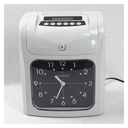 Clock in Machine, Time Clock 960SEB English Version Punch Cards for Small Business Staff Time Card Machine with Battery and Backlight, Uk-960SEB - color: Uk