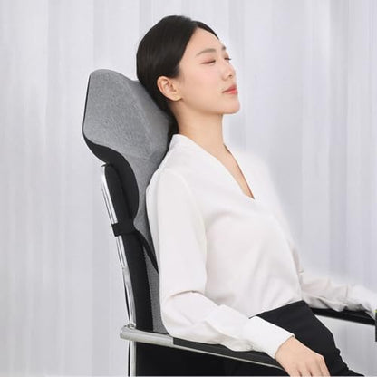 Office Chair Headrest, Adjustable Neck Support Pillow with Removable Washable Cover - Head Rest Attachment for Office Chairs and Wheelchairs, Neck Pillow for Desk Chair Napping (Pink) - color: Pink