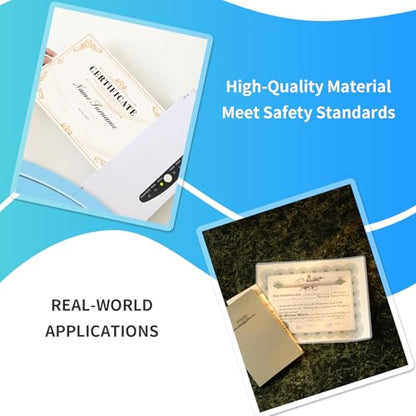 Laminating Sheets, 5 Mil, 200 Pack, 9 x 11.5 Inch, Letter Size - size: 5 Mil, style: 200 Packs