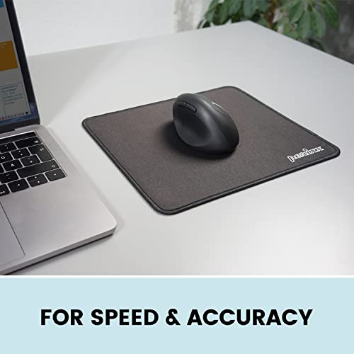 Perixx DX-1000M Waterproof Gaming Mouse Pad with Stitched Edge - Non-Slip Rubber Base Design for Laptop or Desktop Computer - M Size 9.84x8.27x0.08 Inches - size: 9.8L x 8.3W inches