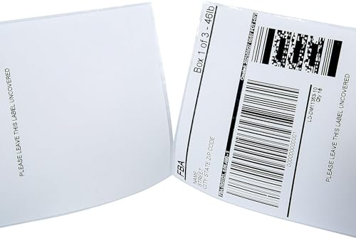 L LIKED 270000 Fanfold 4" x 6" Direct Thermal Labels, Commercial Grade | BPA Free, Strong Adhesive,Perforated Easy-Tear, Compatible with Zebra & Rollo Printer - size: 270000 Labels