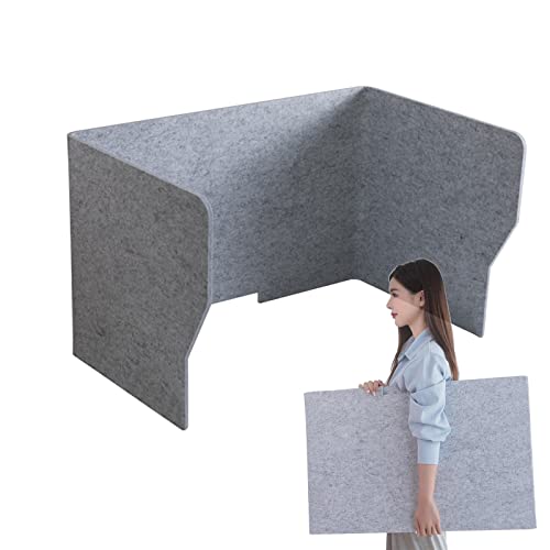 Freestanding Office Divider Partition, Acoustic Partition Desktop Privacy Panel, Polyester Fiber Tabletop Divider, For Home Office/remote Learning, Foldable Easy To Carry ( Size : 50cmx50cmx60cm ) - size: 50cmx50cmx60cm